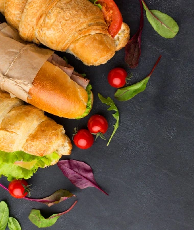 Variedad de productos caseros en las máquinas de Zugo
