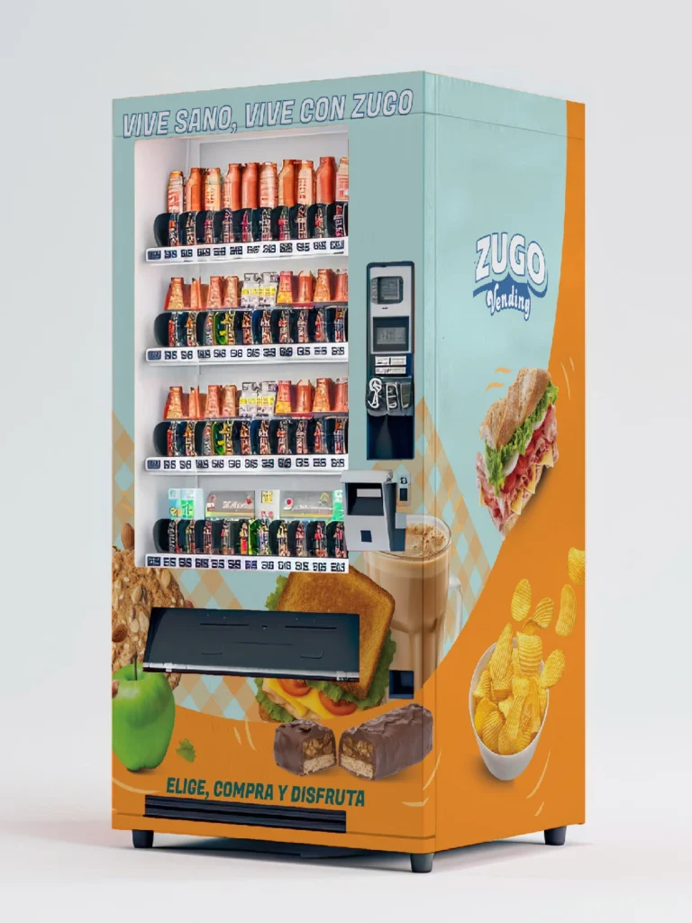 Máquina vending combo de bebidas | Productos Zugo